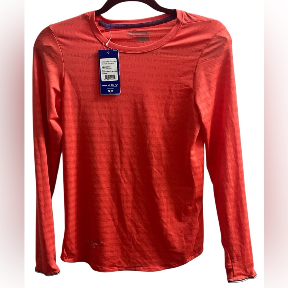 Mizuno Alpha Eco Long Sleeve - Women’s XS - Cayenne - NWT